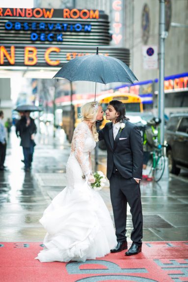 elopement NYC Top of the Rock