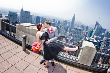 Elopement NYC Top of the Rock