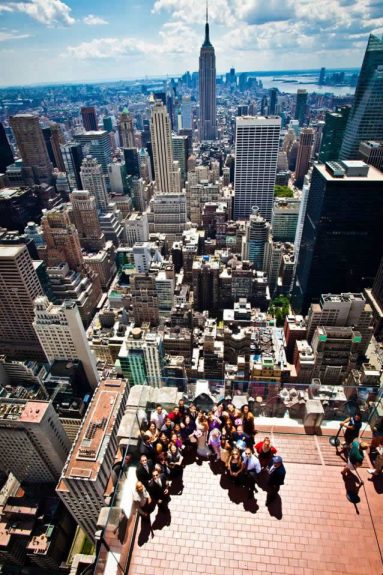 NYC Top of the Rock Wedding