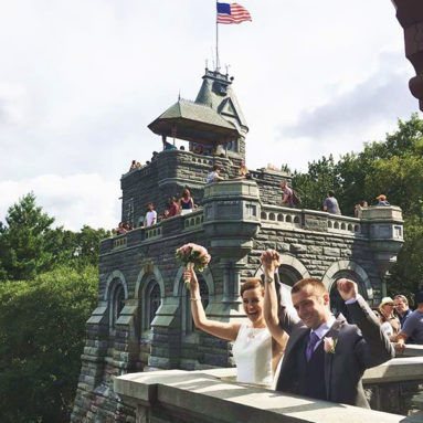wedding planning central park belvedere castle