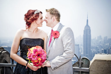 elopement NYC Top of the Rock