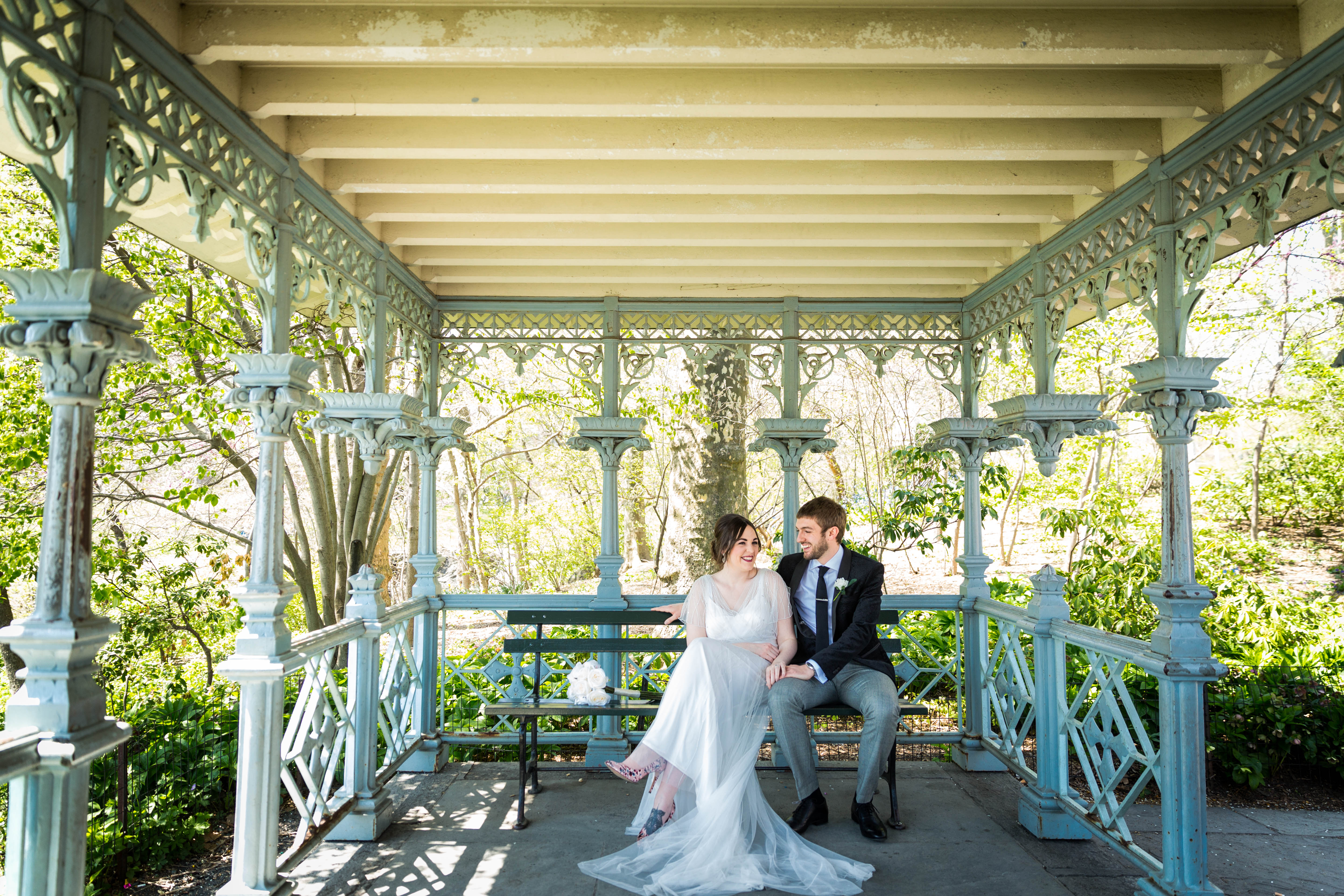 Central Park Elopement in the Rain