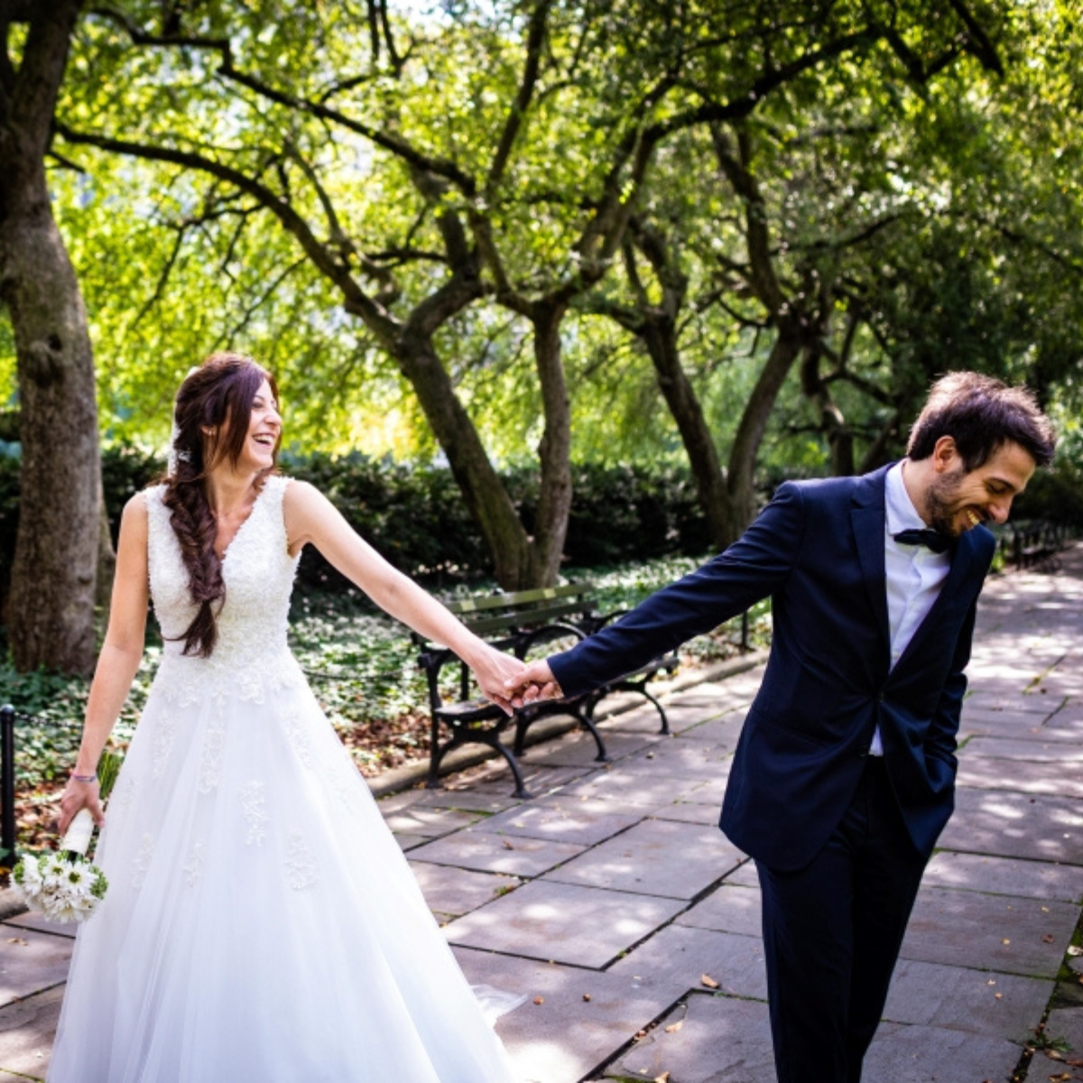 New York City wedding couple by Ultimate USA Weddings